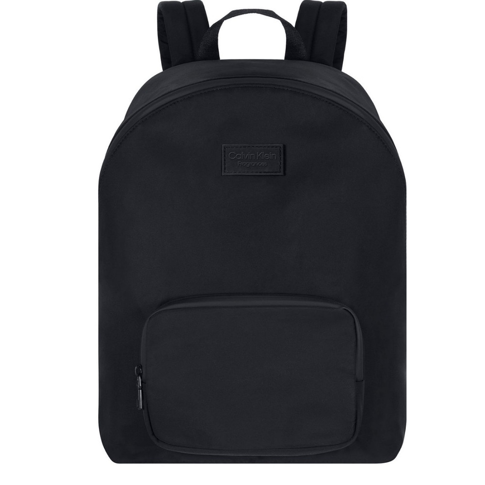 CALVIN KLEIN Black Minimalist Backpack bag laptop